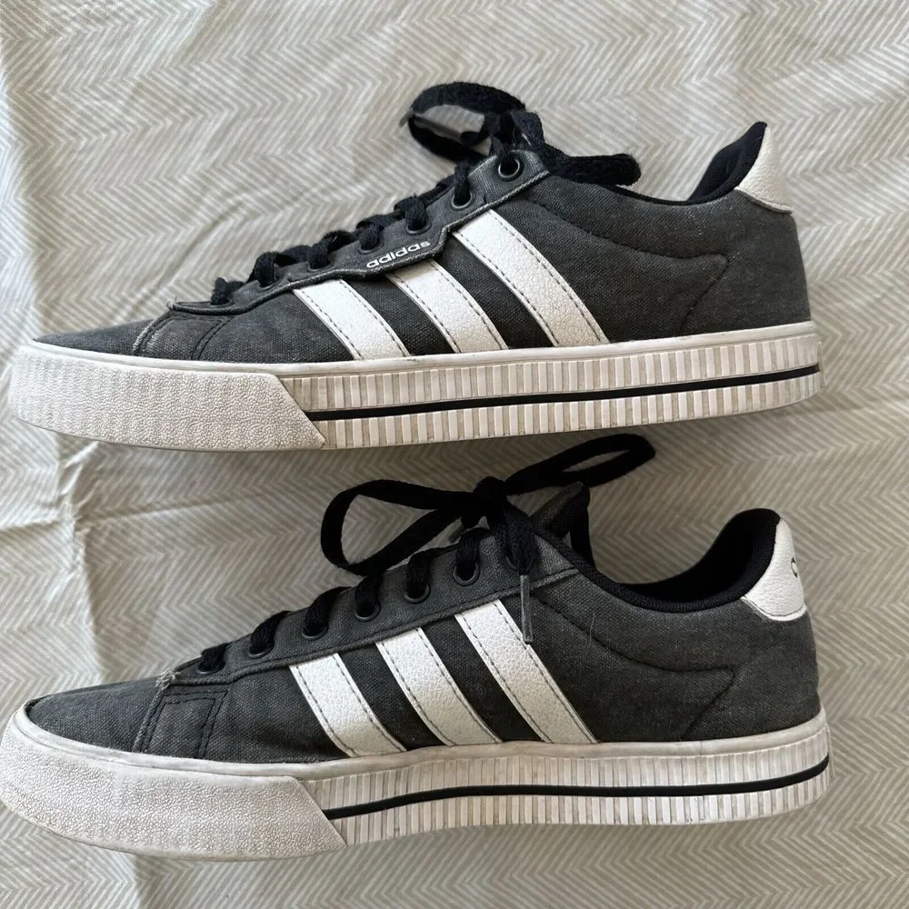 Adidas Daily 3.0 Men's 8.5 Sneaker 753002‎ Gray shoe2